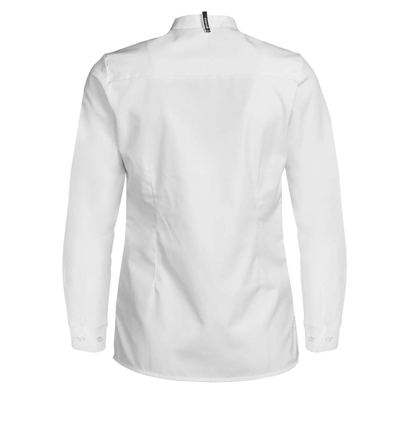 Ladies Chef/Service Shirt L/S White - Back