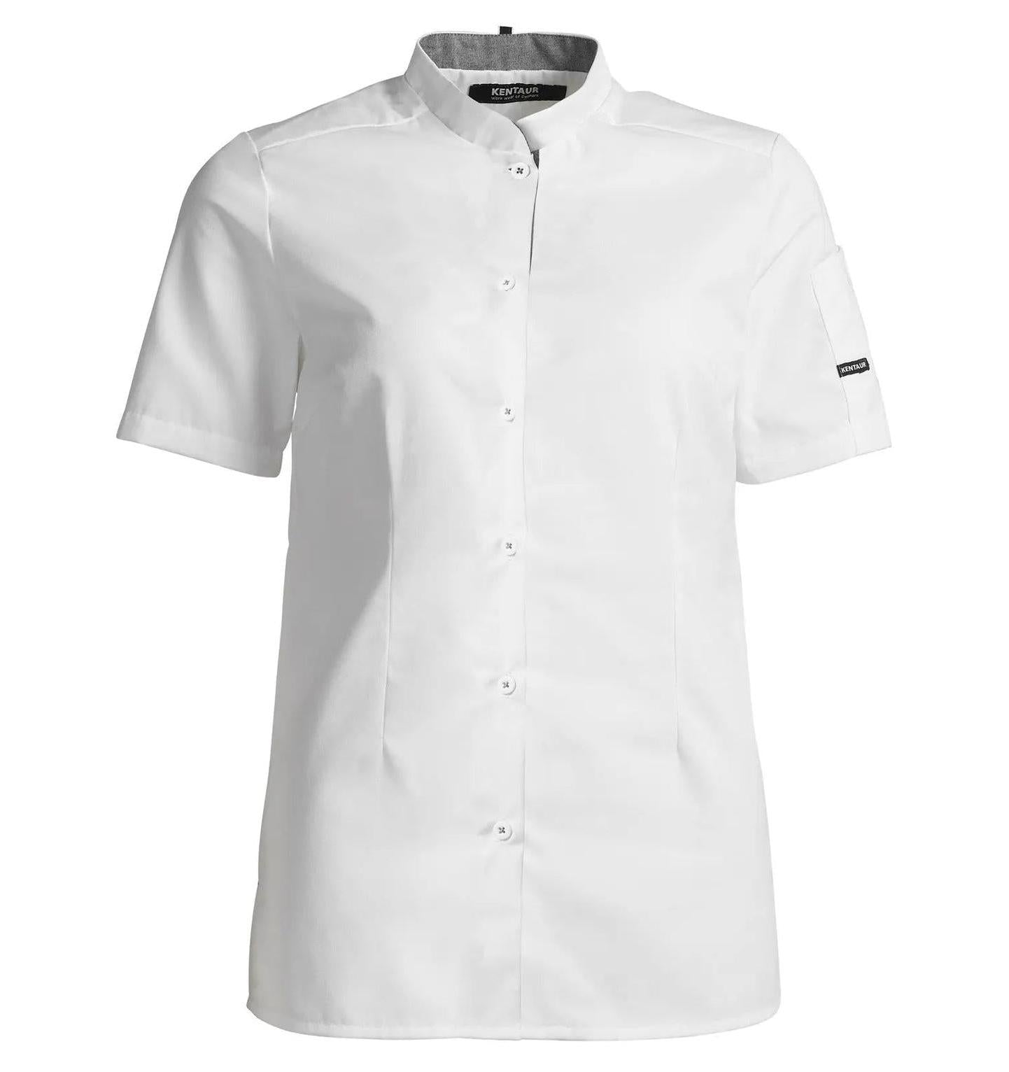 Ladies Chef/Service Shirt S/S White - Main