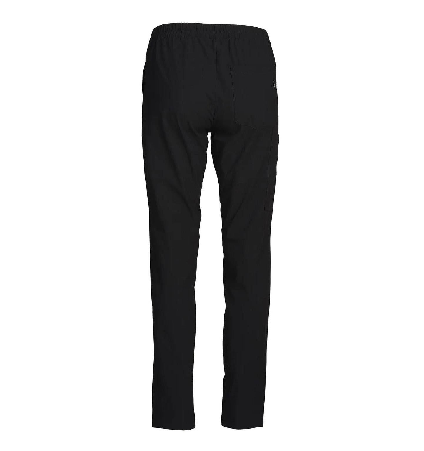 Active Unisex Pants Black - back