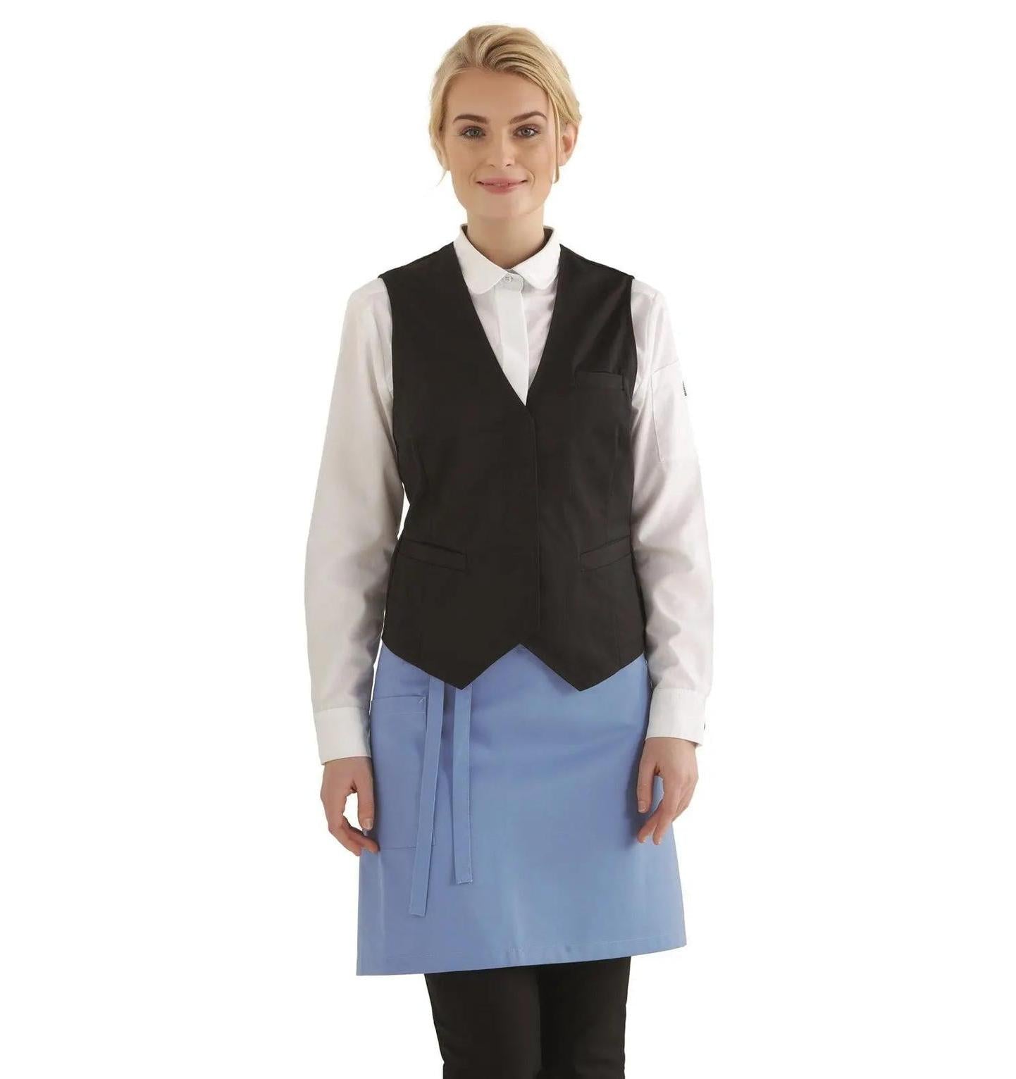 Ladies Vest in Black