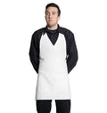 Tuxedo Apron w/Center Pockets 32"L x 28"W White