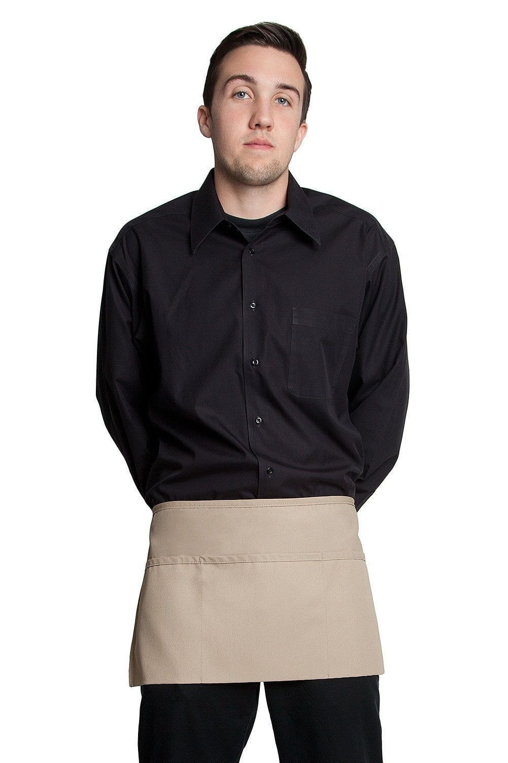 Men's chef Apron in black color – FaceOff Clothing