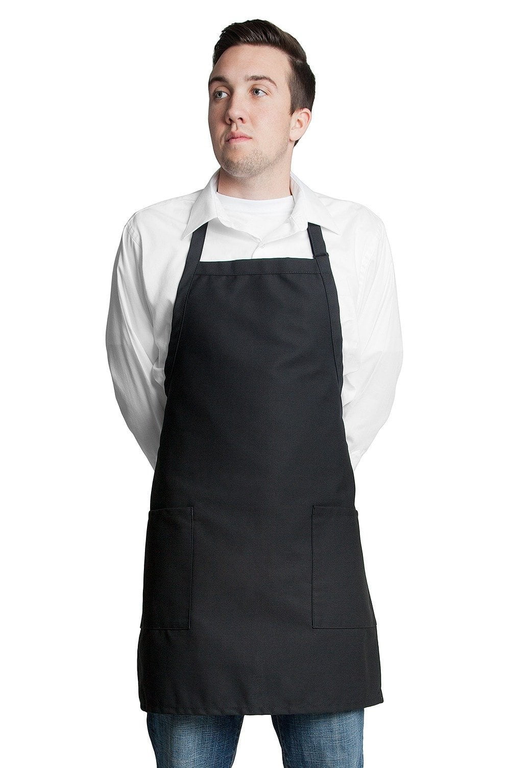 Men's chef Apron in black color – FaceOff Clothing