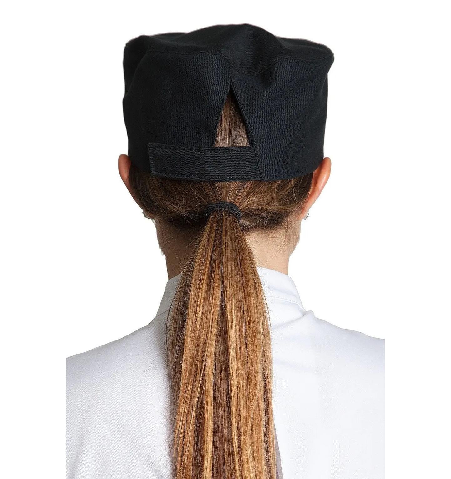 Skull Cap Beanie with Velcro Closure Back