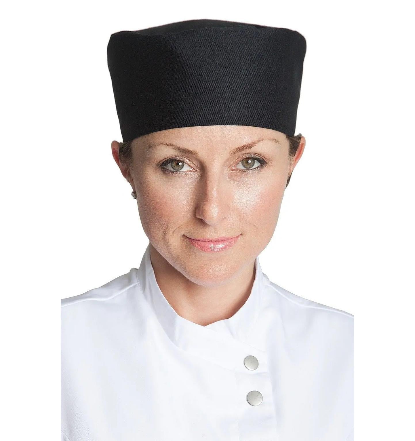 Professional Skull Cap Black Front