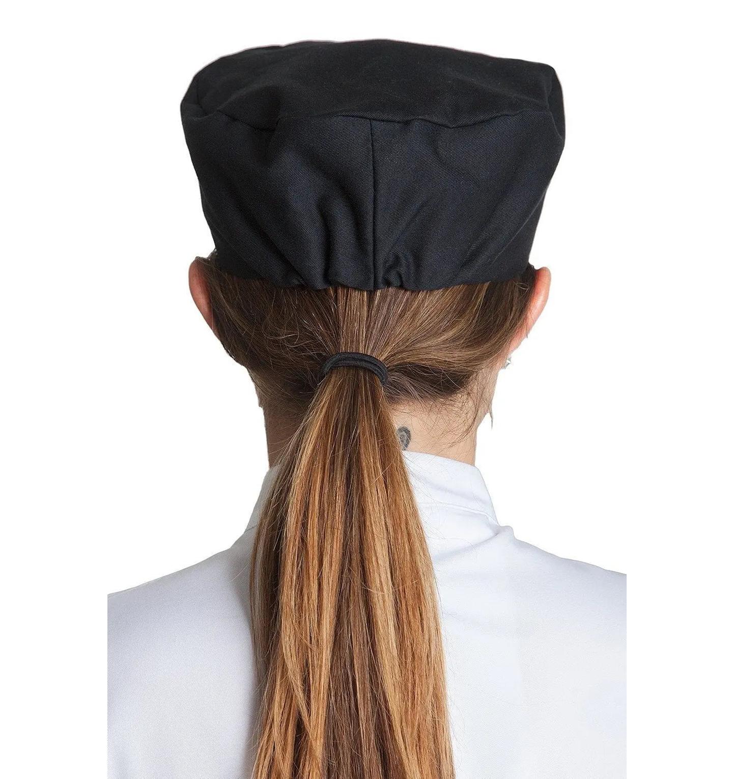 Professional Skull Cap Black Back