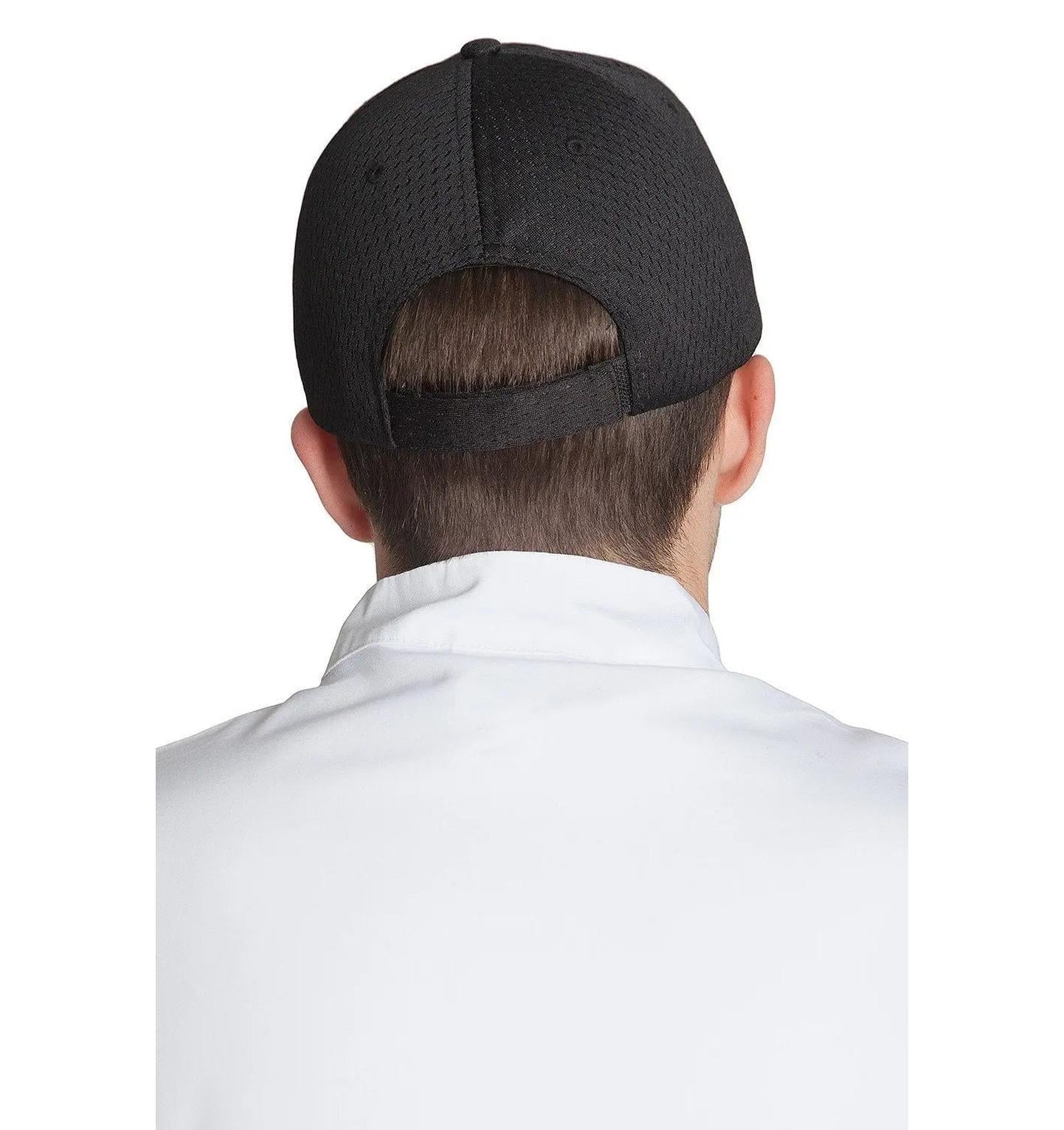 Pro Mesh Baseball Cap Black Back