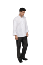 Chef Works Bowden Cool Vent Roll Up Sleeves Chef Coat-Side