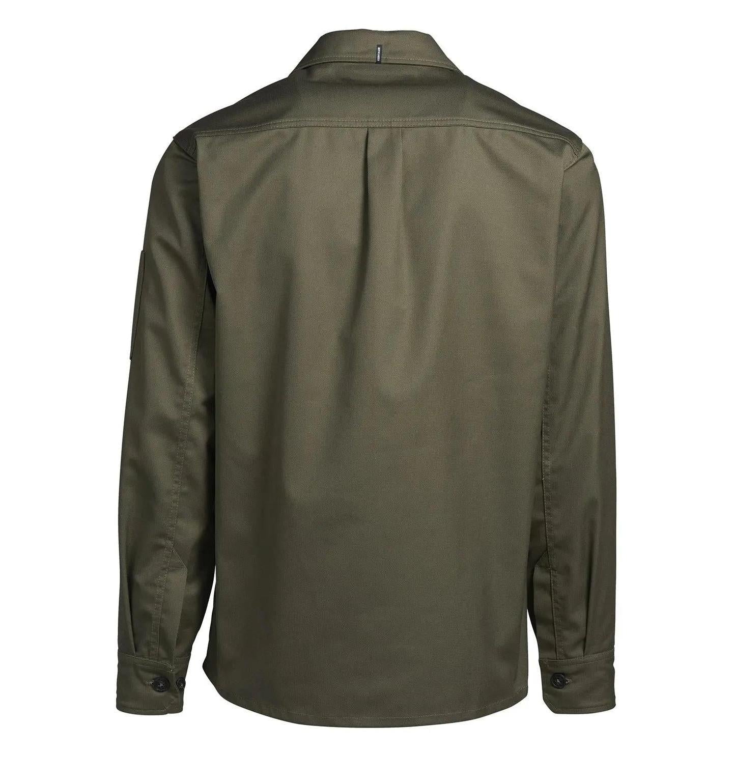 Chef/Service Jacket Outdoor Green - Back