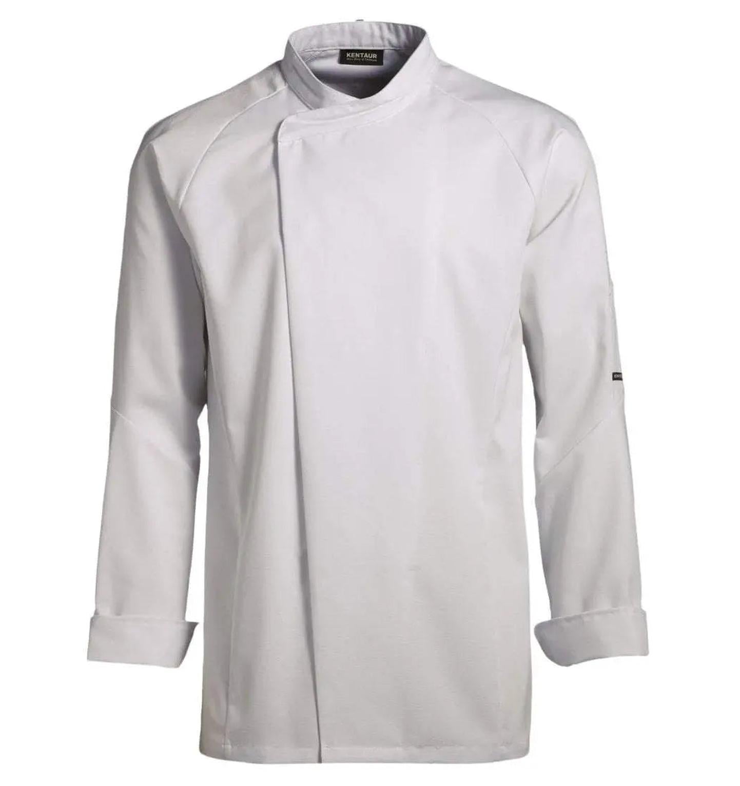 Kentaur 23501 Unisex Chef/Waiter Jacket  Front View White