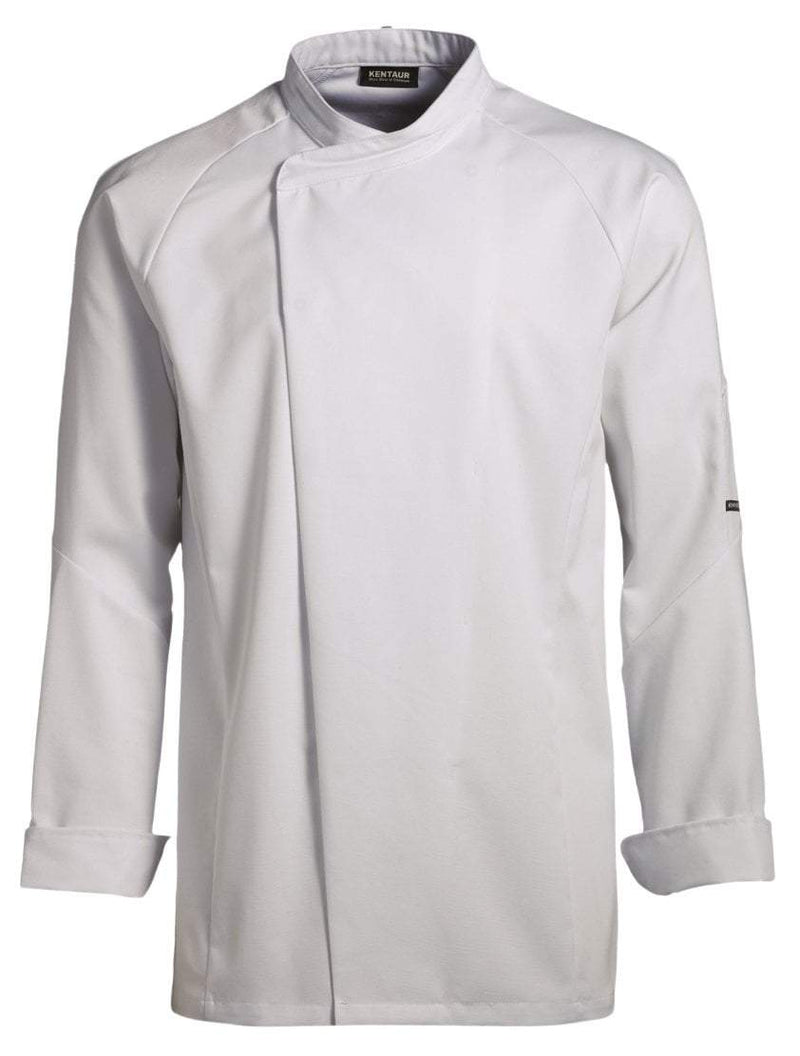 Kentaur 23501 Unisex Chef/Waiter Jacket  Front View White