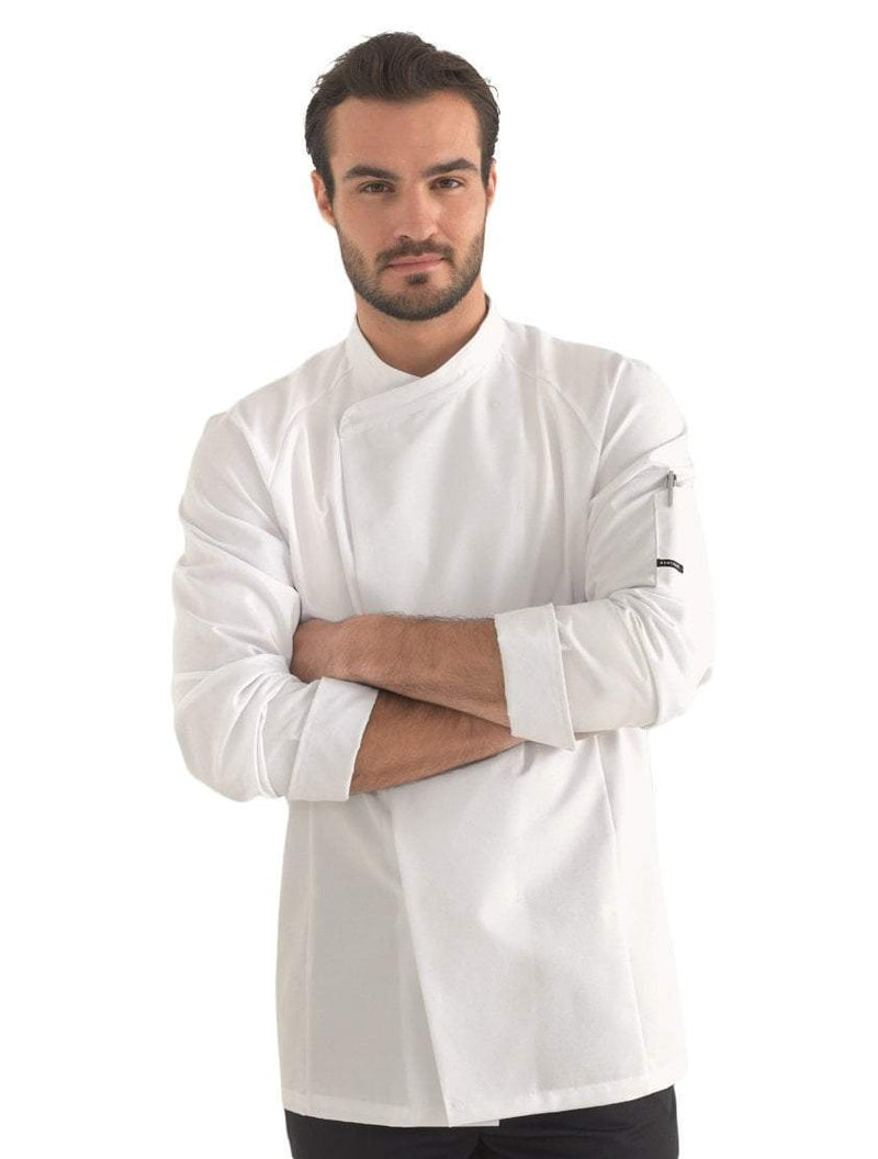 Kentaur 23501 Unisex Chef/Waiter Jacket  Front View White