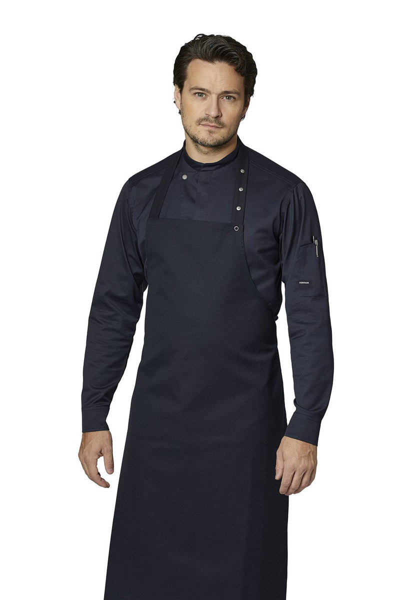 Kentaur 23515 Long Sleeve Chef/Service Jacket - Navy
