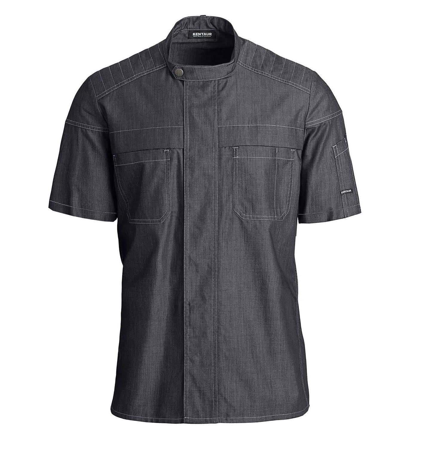 Biker Chef-/Service Jacket S/S Dark Ocean - main