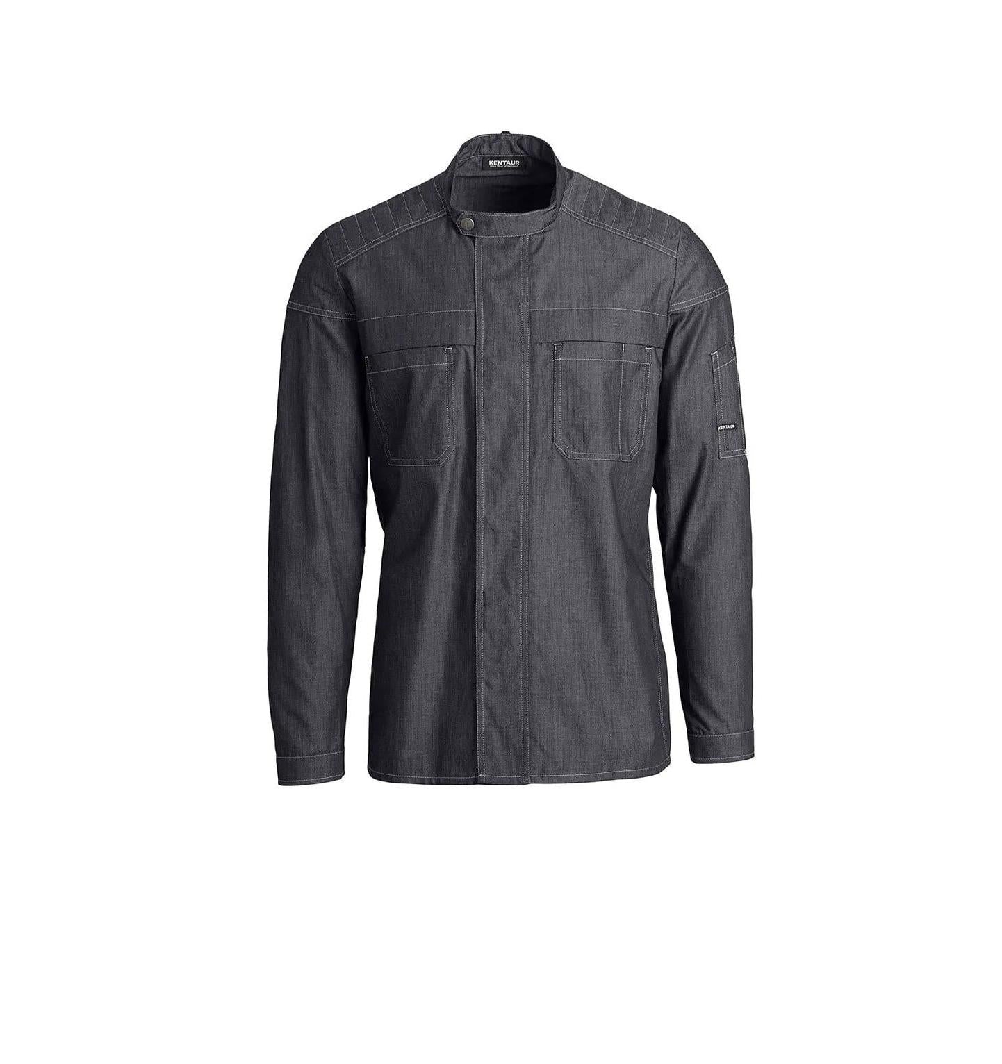 Biker Chef-/Service Jacket Dark Ocean - Main