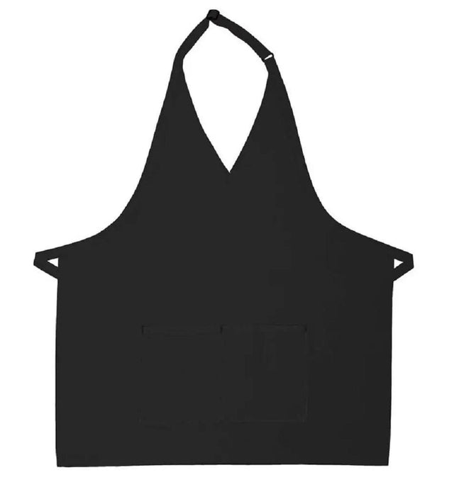 Tuxedo Apron w/Center Pockets 32"L x 28"W Black