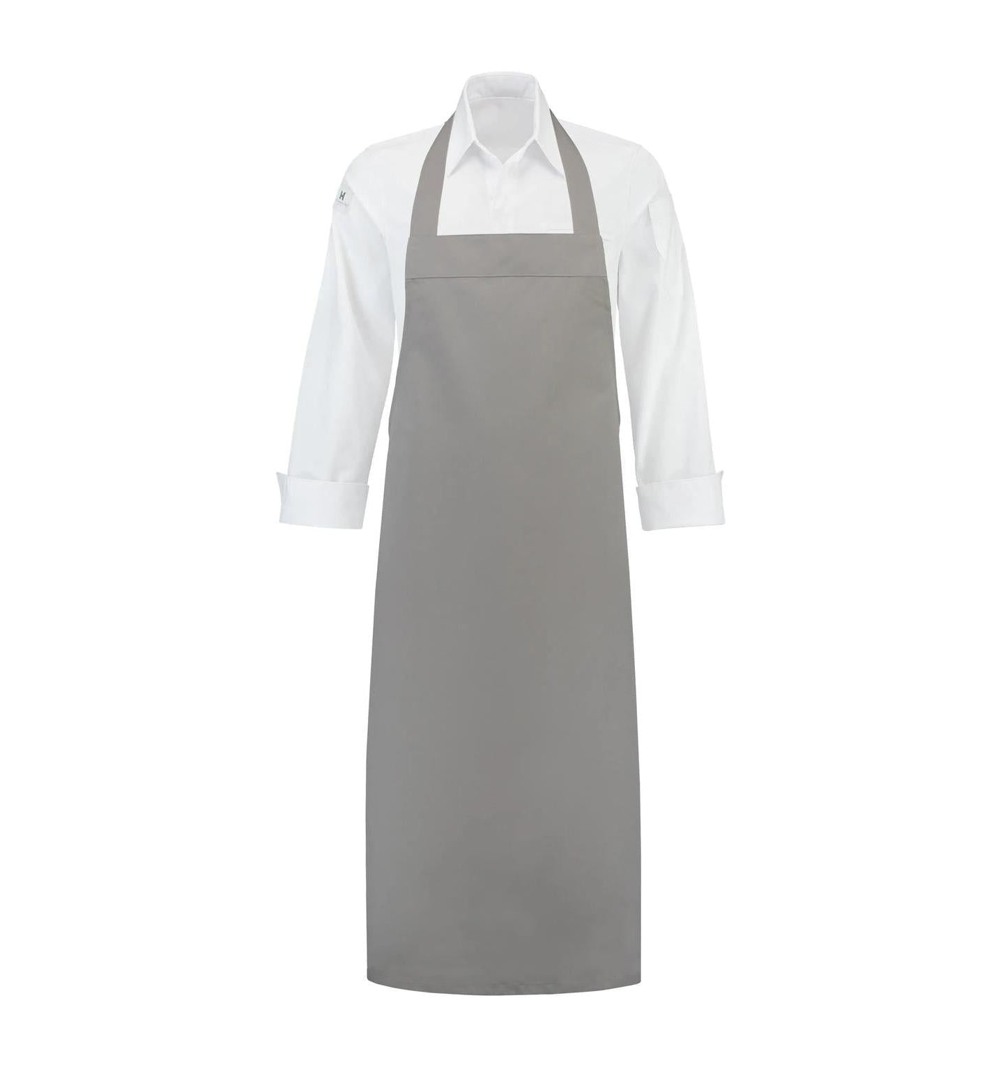 Le Nouveau Denver Bib Apron Slate Grey - productiamge