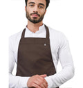 Le Nouveau Denver Bib Apron Pure Choco - mian
