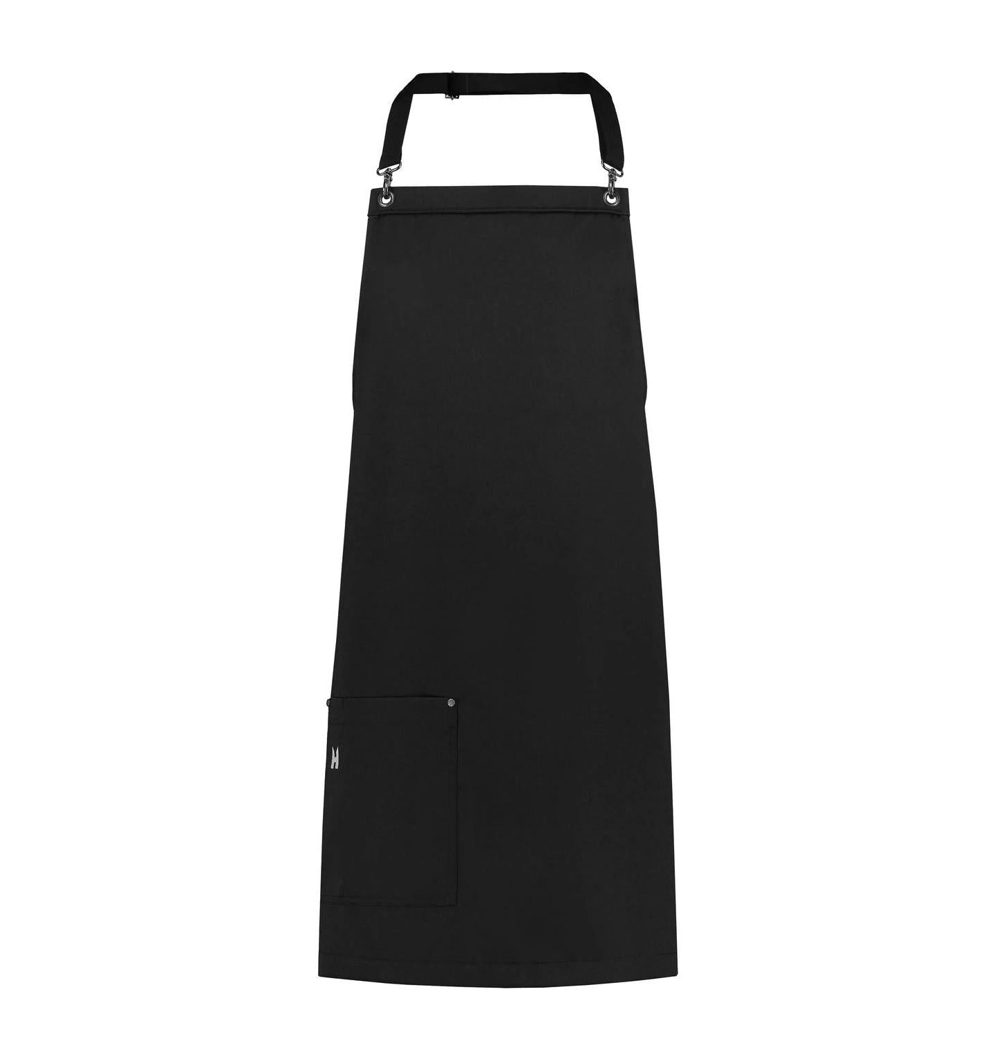 Le Nouveau Davos Bib Apron Black - productimage
