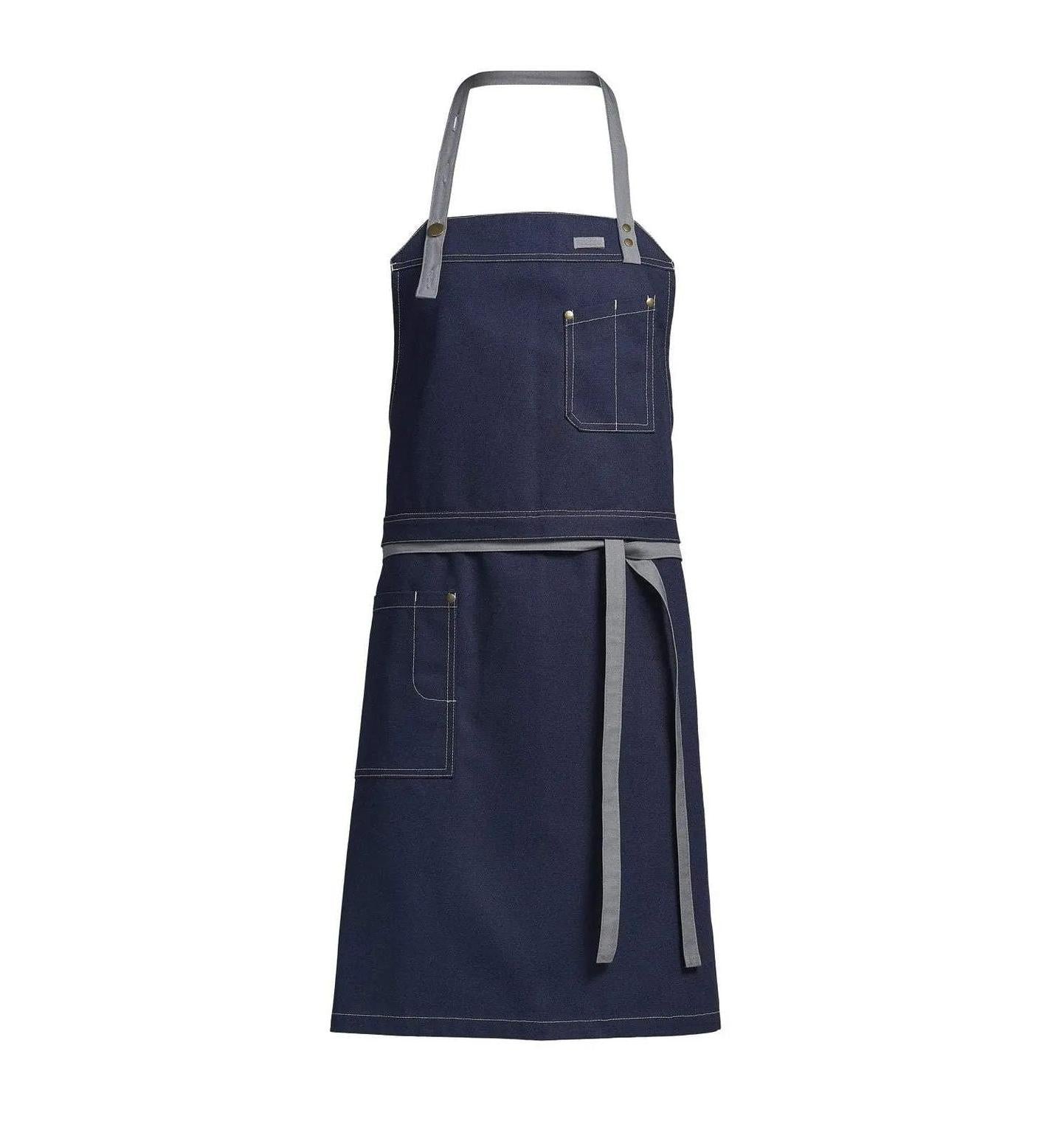 Kentaur 30360 Raw Bib Apron- Sailer Blue