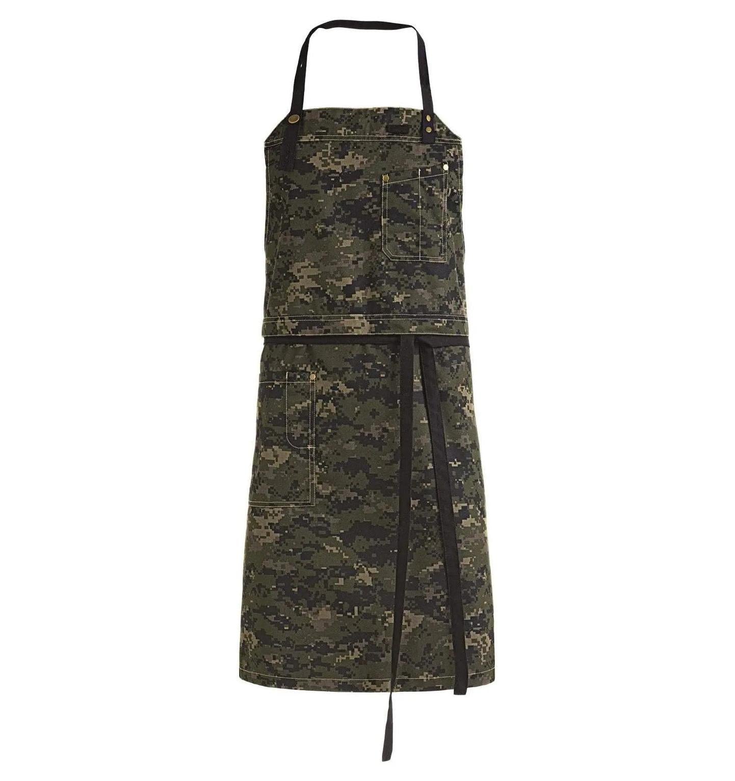 Kentaur 30360 Raw Bib Apron-camouflage