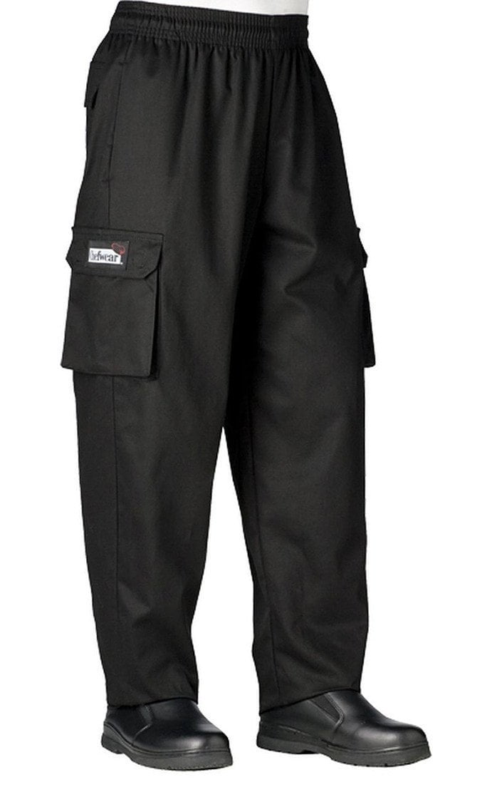Chefwear Cargo Chef Pants 3200 Black