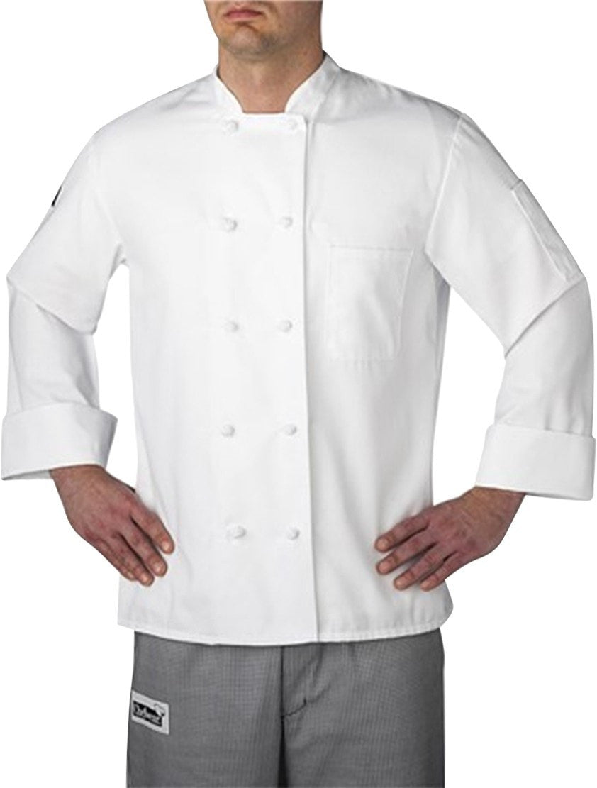 Chefwear Three Star Cloth Knot Button Chef Jacket (4400)