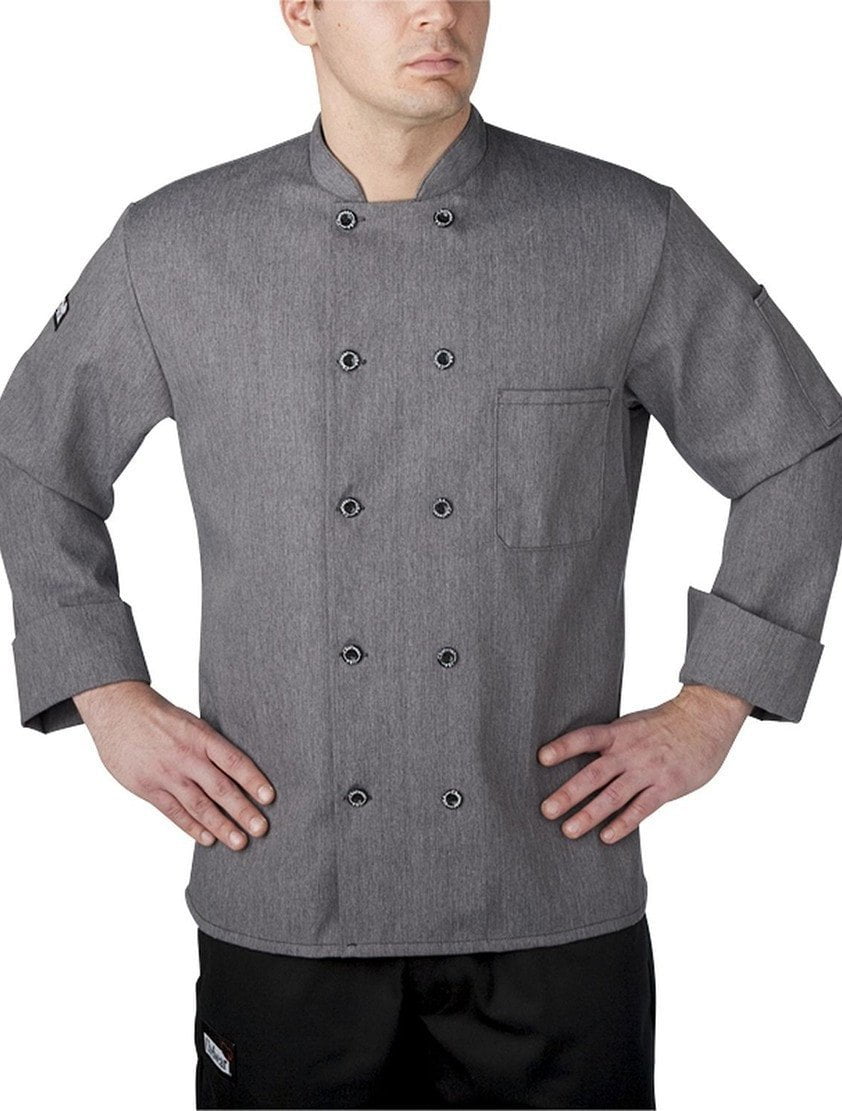 Chefwear Three Star Chef Coat 4410 Grey