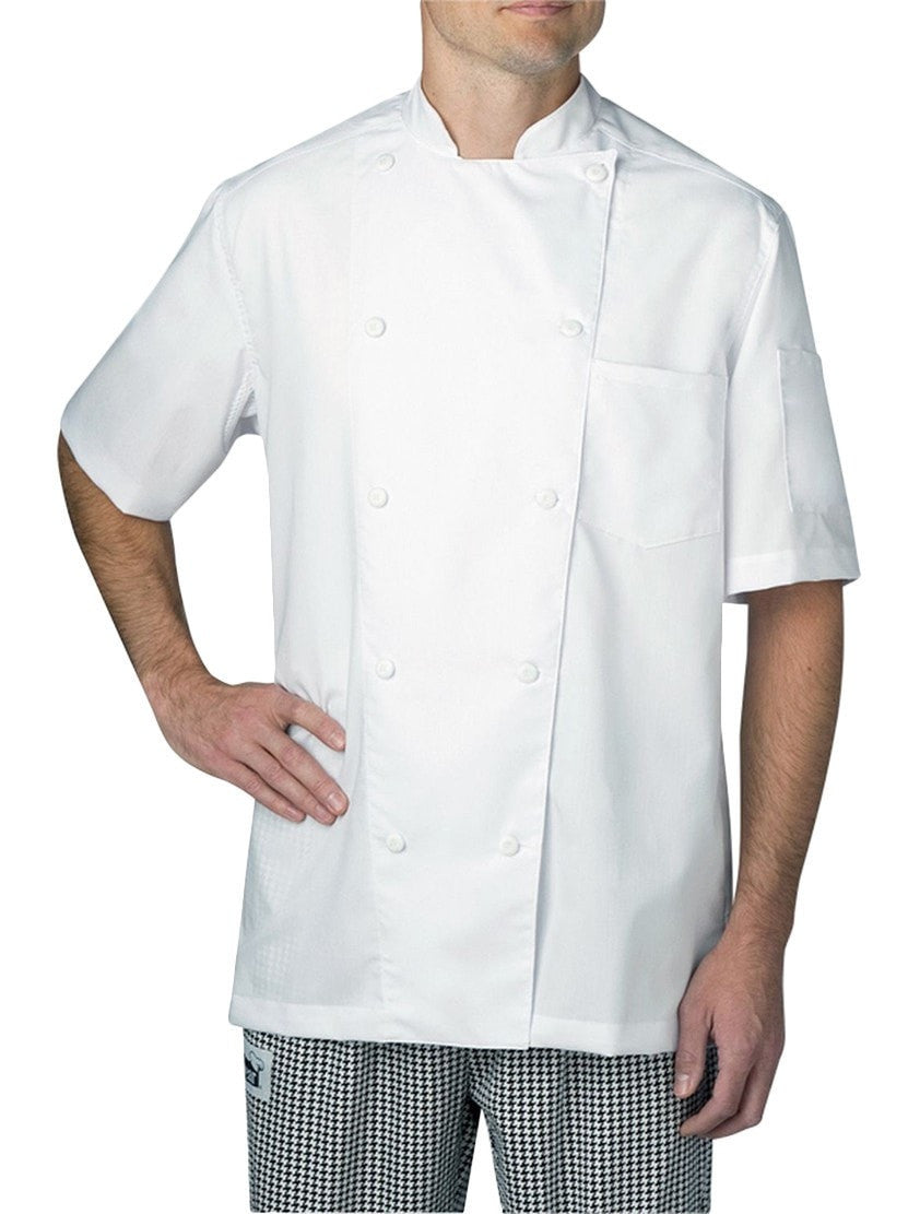 Chefwear Four Star Vented Lightweight Chef Jacket (5612) White
