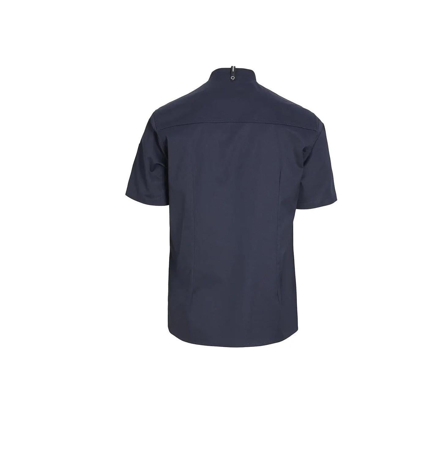 Kentaur 23516 Short Sleeve Chef/Service Jacket backView Navy