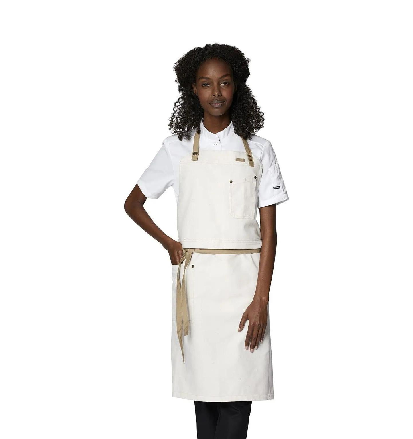 Kentaur 30360 Nature Raw Bib Apron