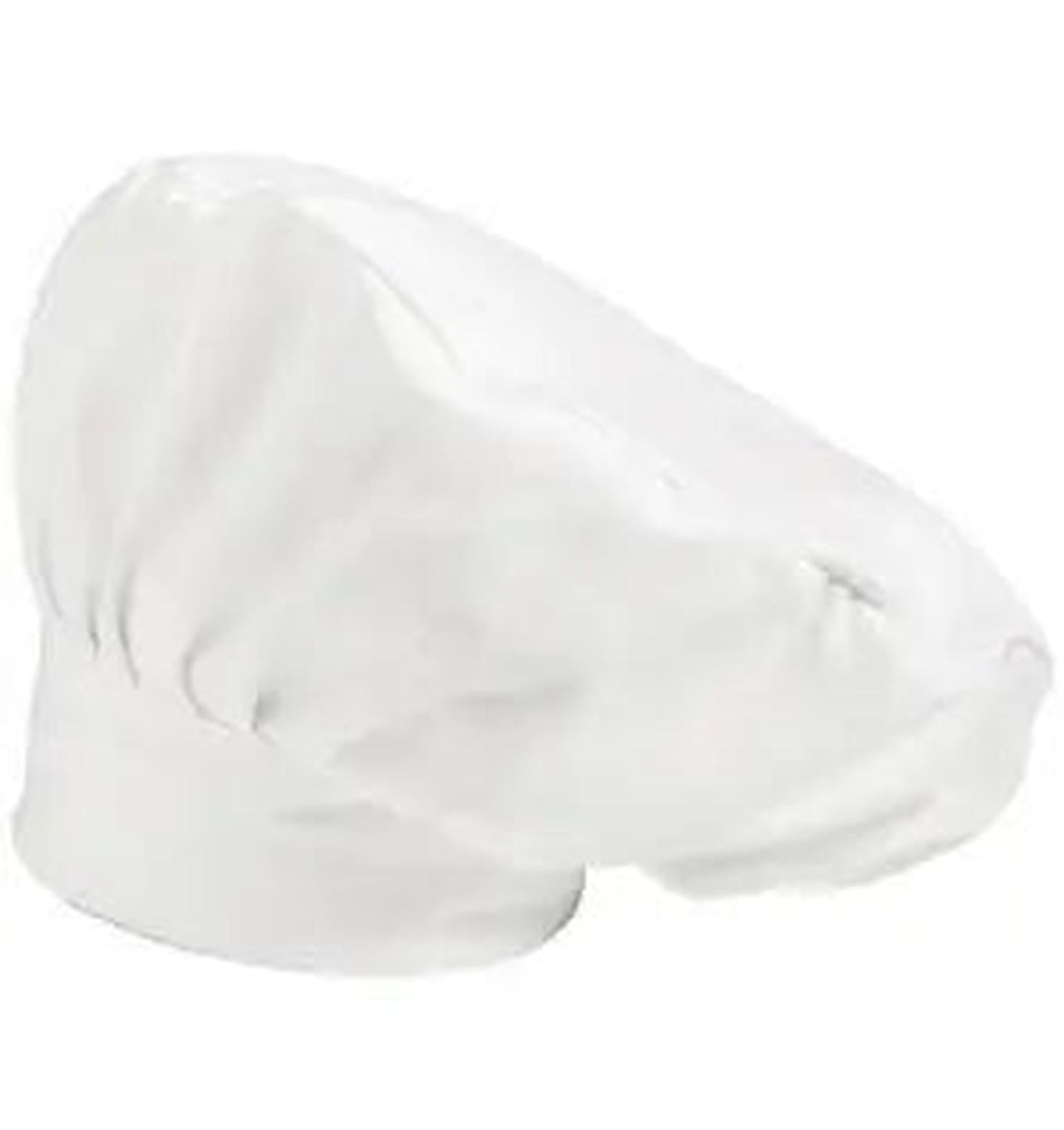 Poplin Chef Hat White