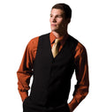 Men's Economy Vest by Edwards Black Front