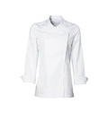 Julia Women Chef Jacket- No Model - White