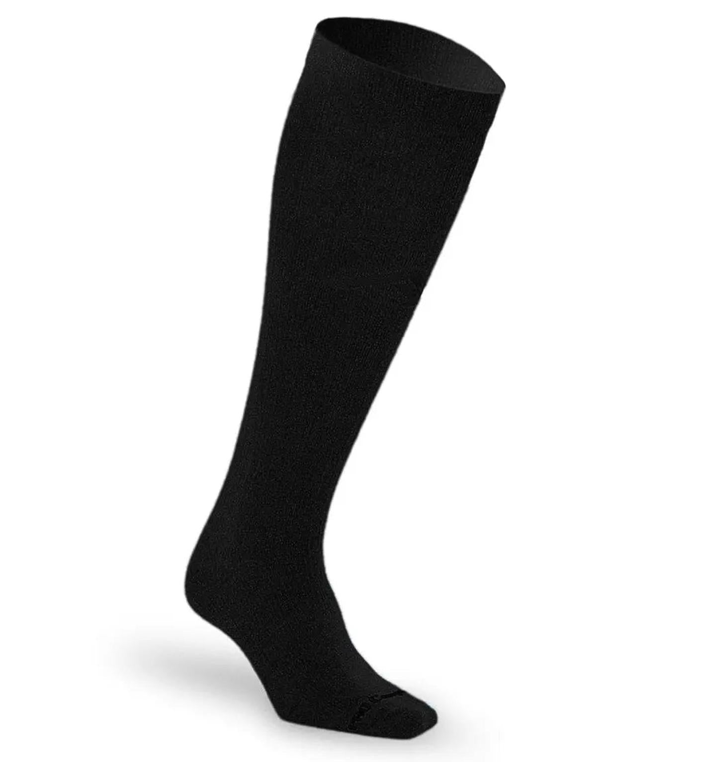 Marathon Black On Black Compression Socks - main view