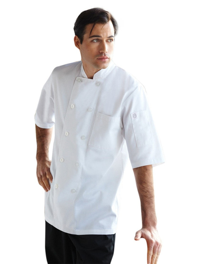 Chef Works Volnay Basic Chef Coat White