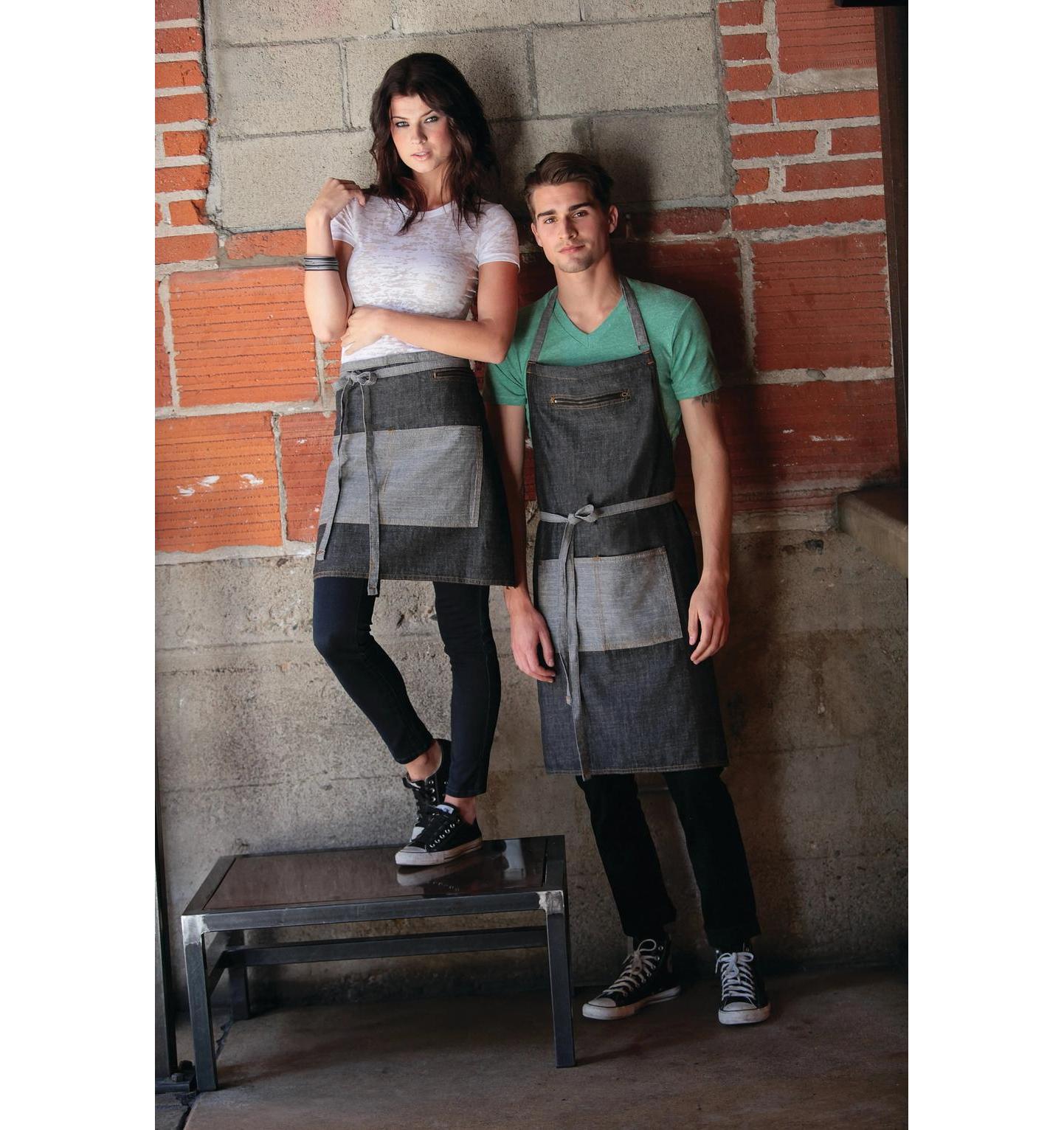 Chef Works Manhattan Half Bistro Apron Chef Works