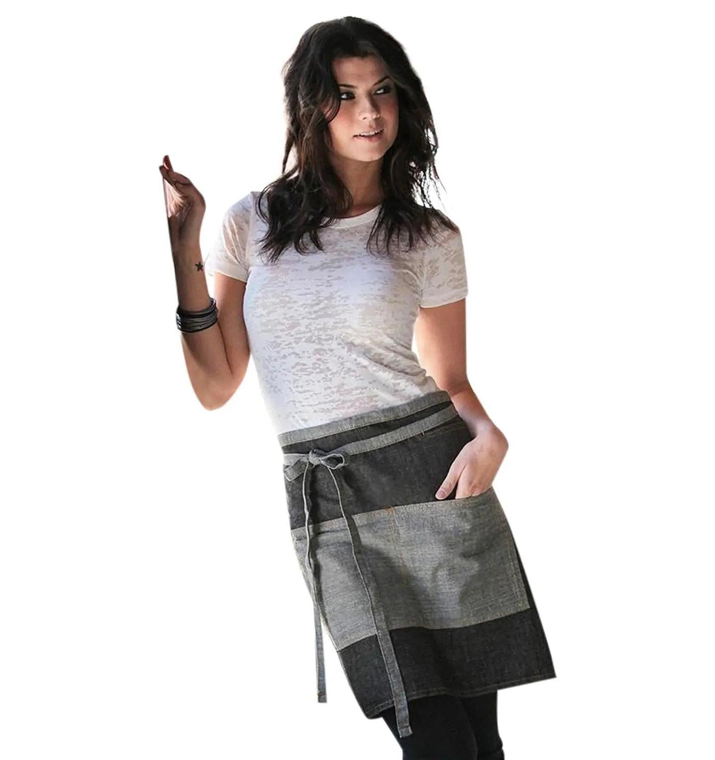 Chef Works Manhattan Half Bistro Apron Chef Works