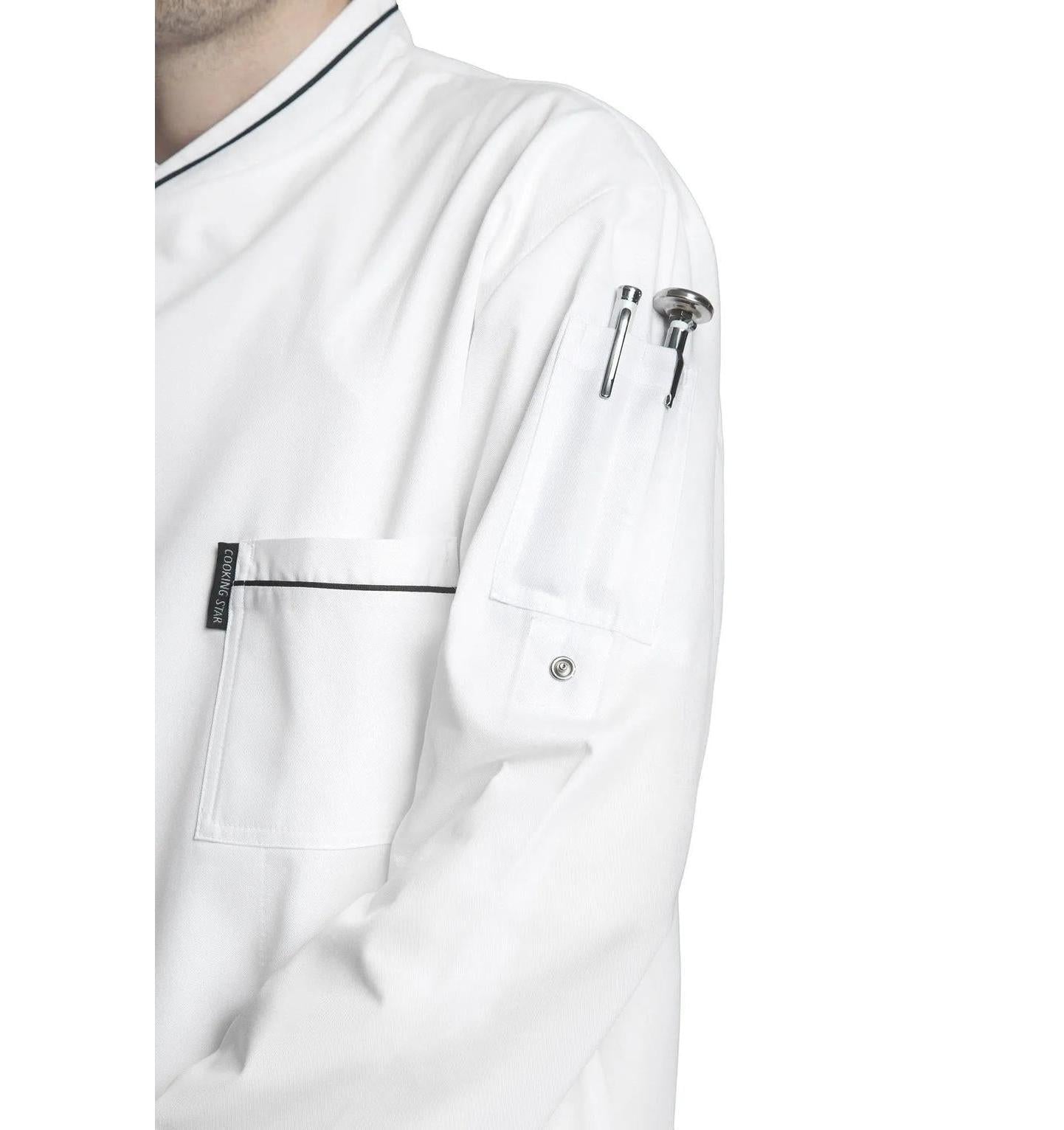 Bragard Chicago Chef Jacket Right Pockets