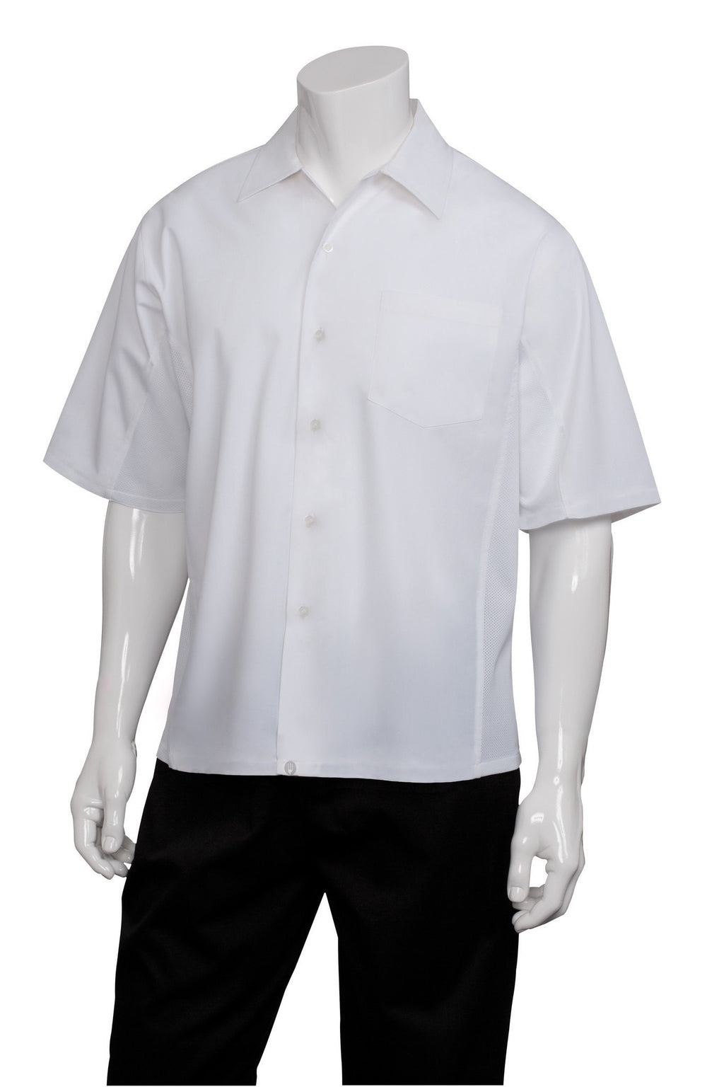 Cool Vent Cook Shirt by Chef Works White Front