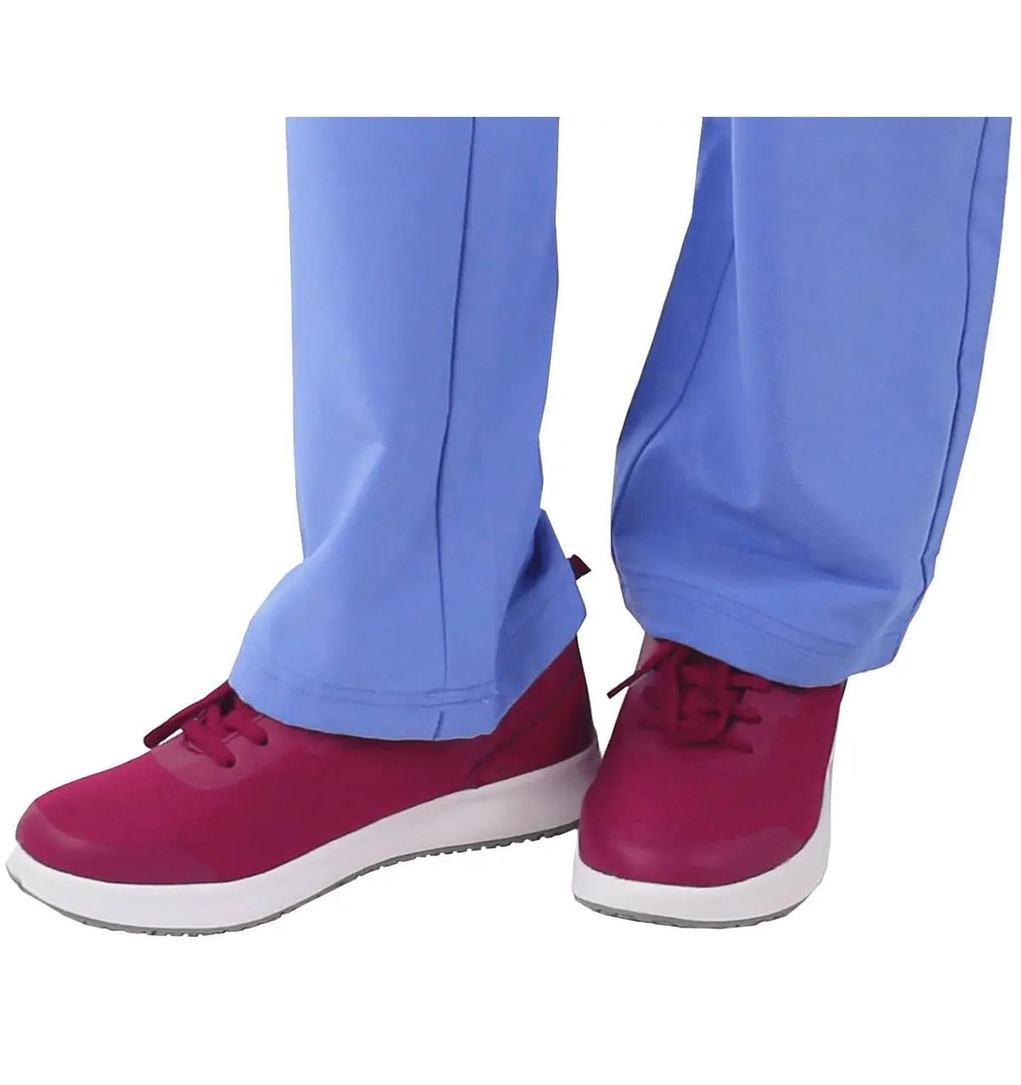 Sanita Concave Women's Fuchsia Chef Safety Sneaker - life style view