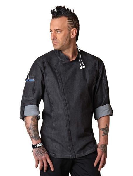 Blue Denim Chef Jacket | Chef Works Gramercy