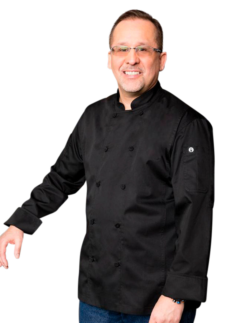 Bowden Cool Vent Roll Up Sleeves Chef Coat- Side