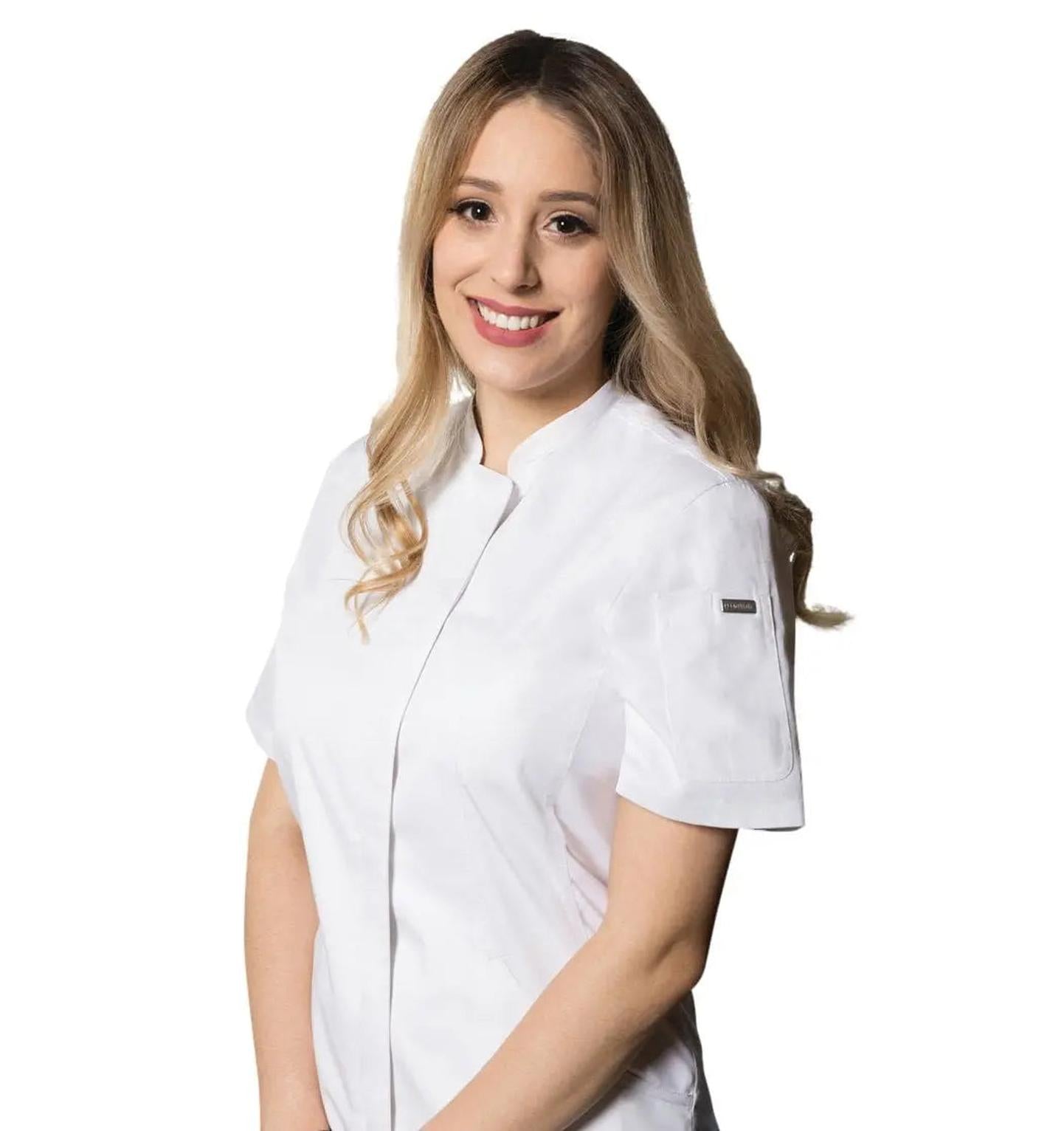 Chef Works Roxby Women's Short Sleeve Chef Coat - Fiumara Apparel