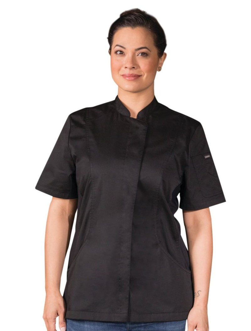 Professional Chef Wearing the Roxby Chef Coat – Designed for Comfort and Performance -Front