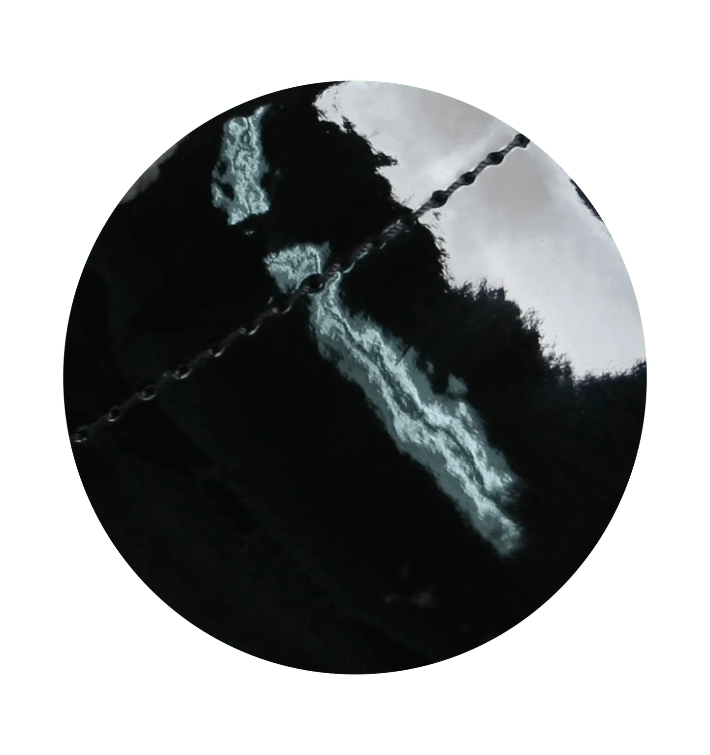 Sanita Sabel Women's Black Blue Chef Clog -  zoom view