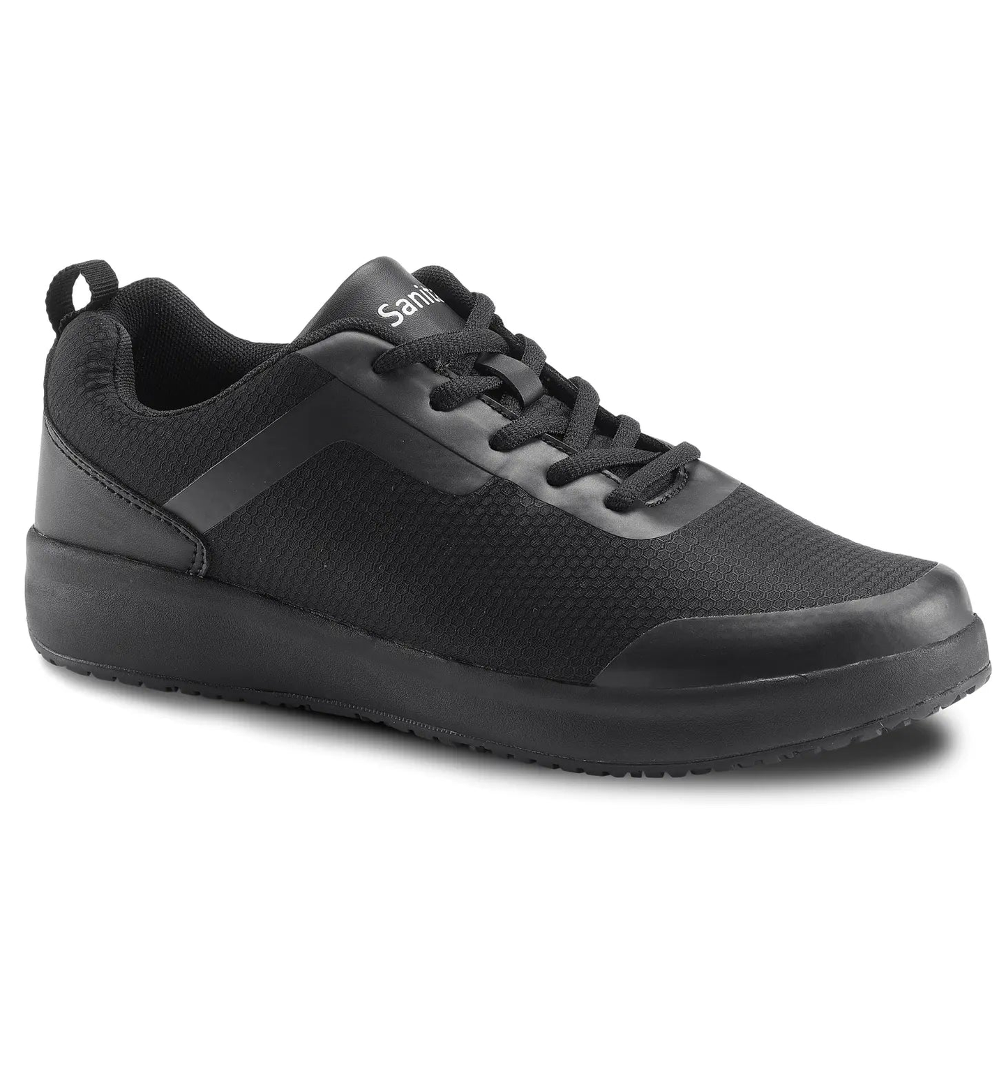 Sanita Concave Women's Men Black chef Safety Sneaker - side view