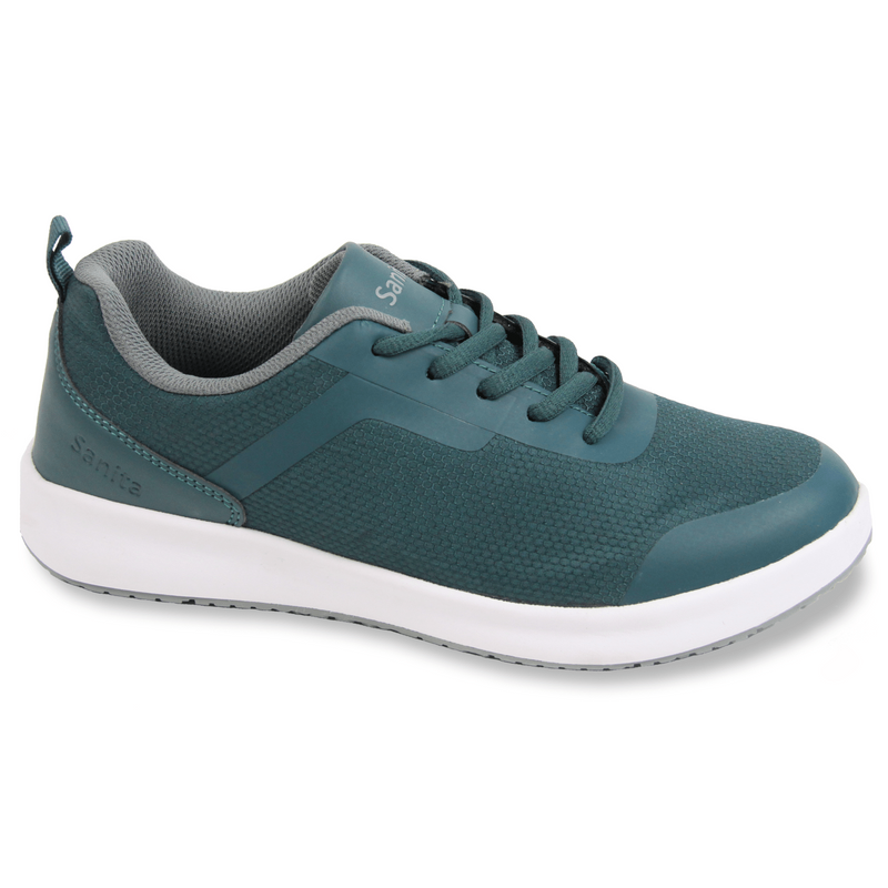 Sanita Concave Women's Green Chef Safety Sneaker -  side view