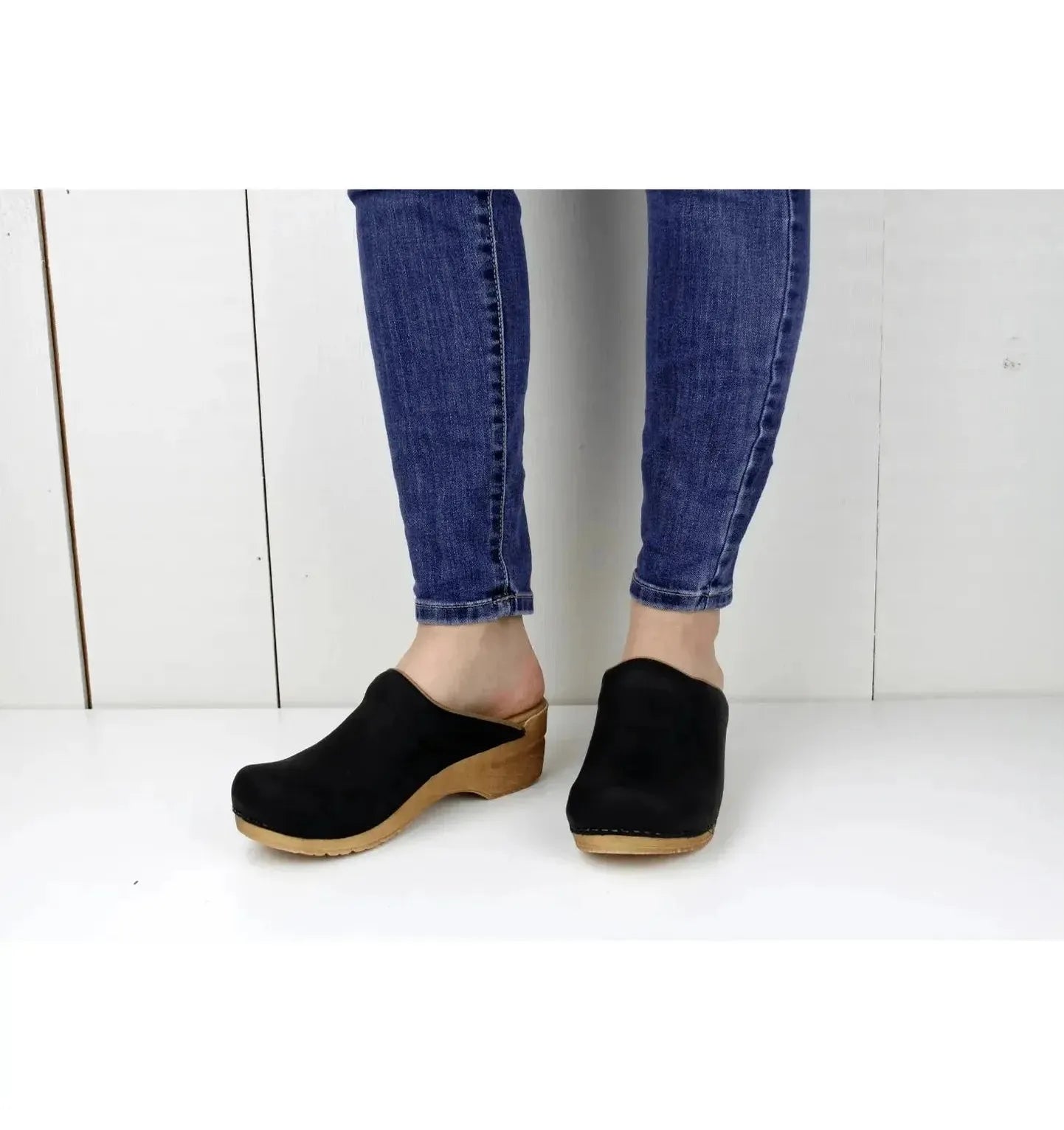 Sanita Ellis Women's Chef Clog Black - lifestyle