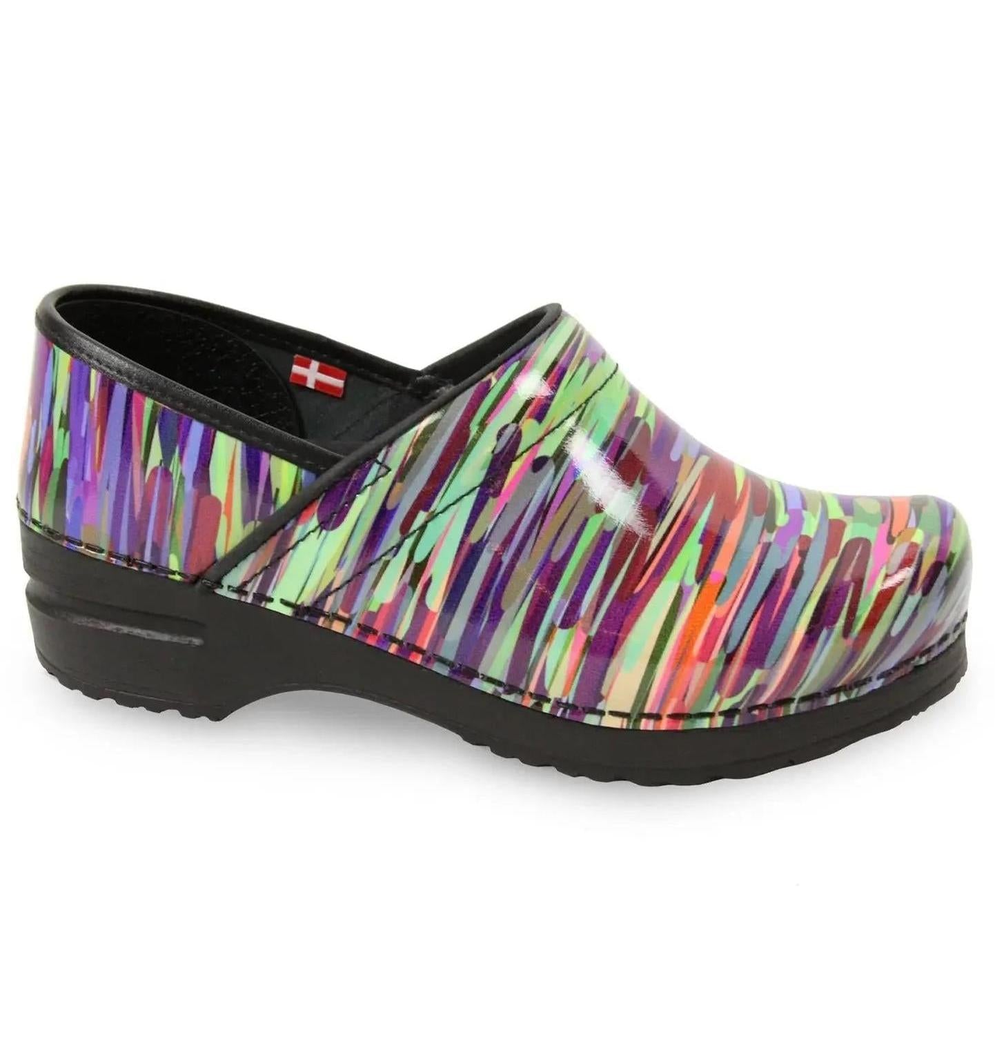 Sanita Tivoli Women's MultiColor Chef Clog